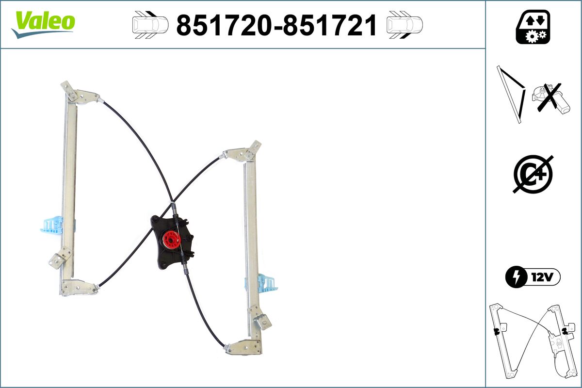 SEAT LEON (12- ) ONLY MECHANICAL PART FL